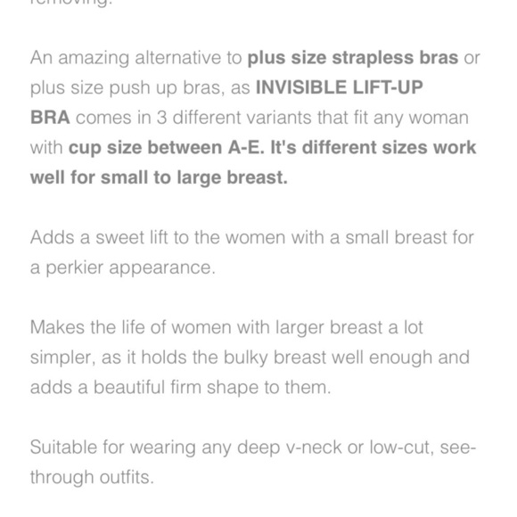 2Pairs breast lift instant push-up re-usable - Picture 4 of 11